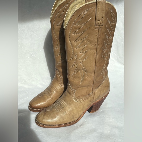 dingo Shoes - Dingo Acme vintage 70’s retro style western cowboy boots leather womens sz 7